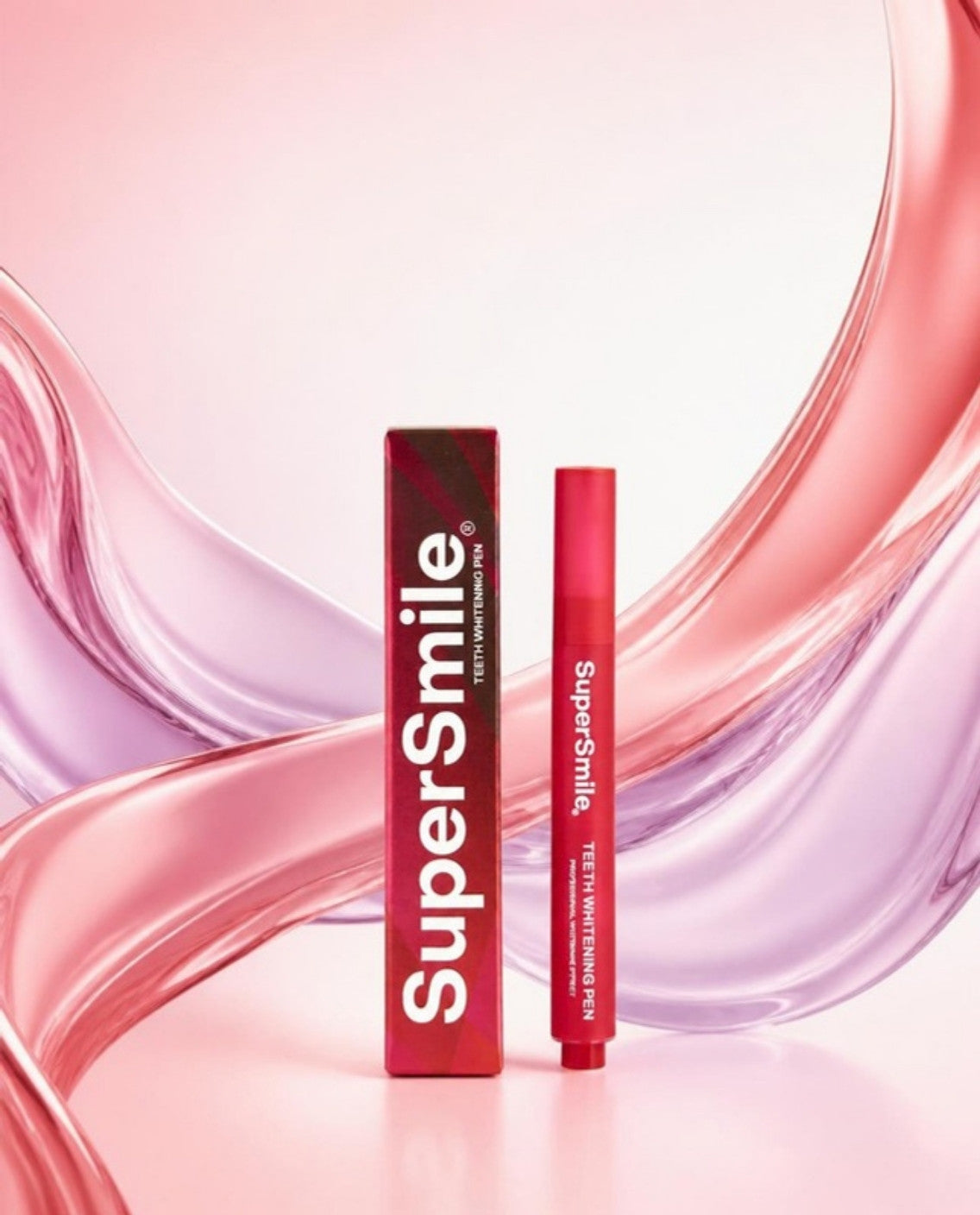 SuperSmile Advanced Teeth Whitening Pen and box