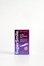 SuperSmile V34 Colour Corrector Teeth Whitening Strips box, front